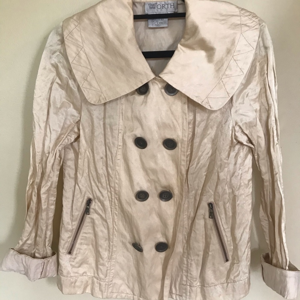 Worth New York yellow gold fashion jacket